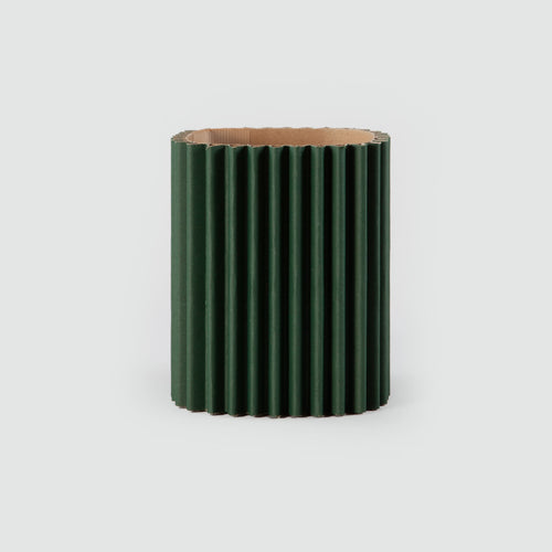 Wave Square | Dark Green